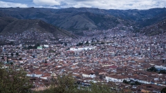 Cusco from the mountainside