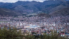 Cusco from the mountainside