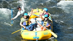 Crazy White-Water Rafting on the Truckee River