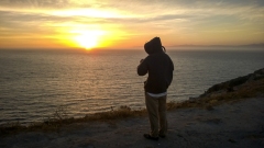 Dustin at Sunset