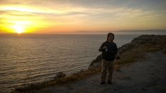 Dustin at Sunset