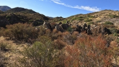 The hike to Kitchen Creek Falls.