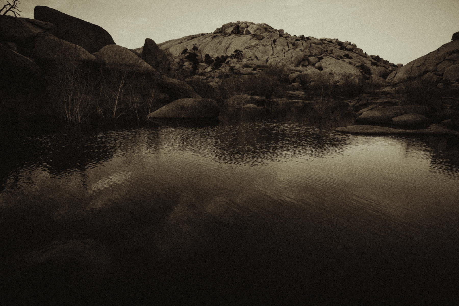 Barker Dam Reflection