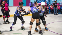 Blockers at Roller Derby