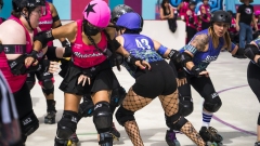 Blockers at Roller Derby